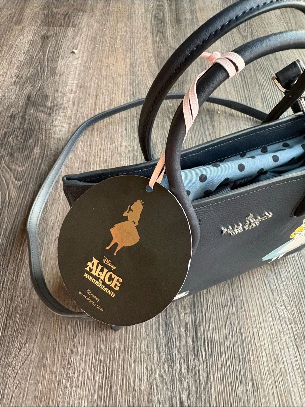 NWT Kate Spade x Alice in Wonderland Shopper Crossbody Purse